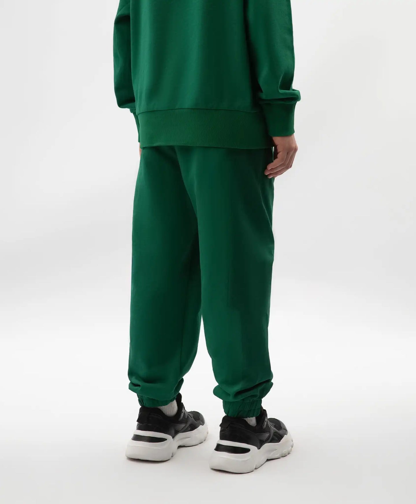 Pantaloni jogger pentru băiat, din tricot, verzi, Gulliver