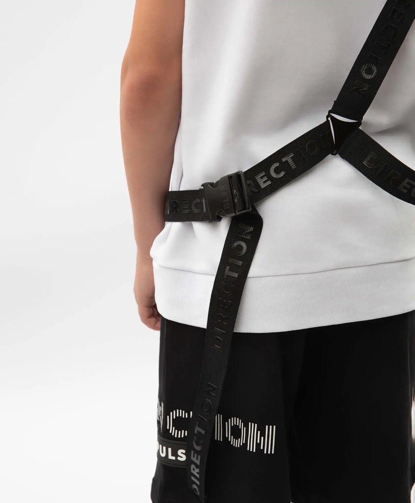 Vestă tricotată pentru băiat, cu glugă, alb-negru, Gulliver