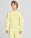 Hanorac de bază pentru copii galben Button Blue