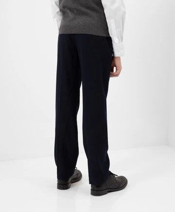 Pantaloni clasici cu croială dreaptă, albaștri, Gulliver