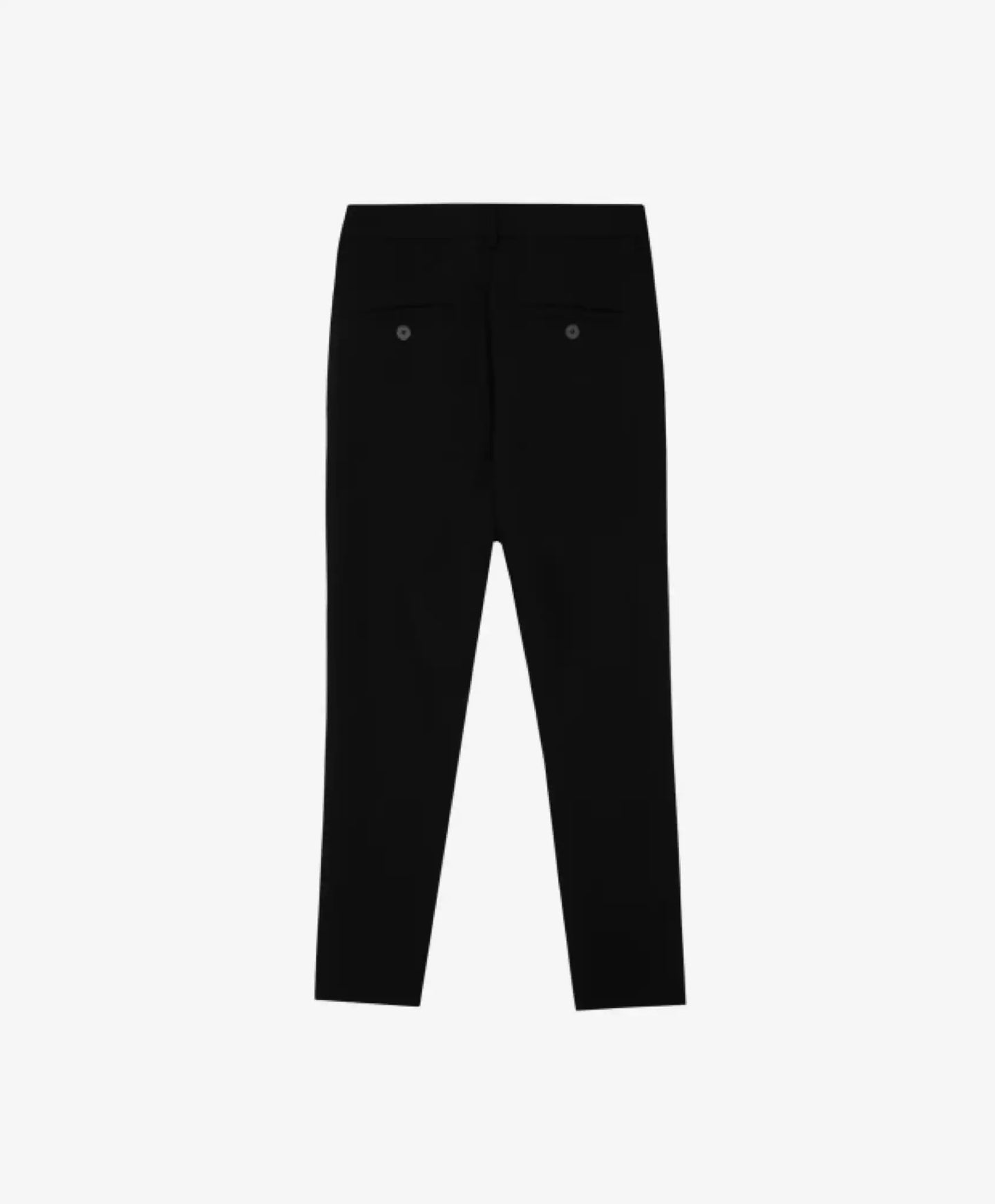 Pantaloni clasici cu croială dreaptă, negri, Gulliver