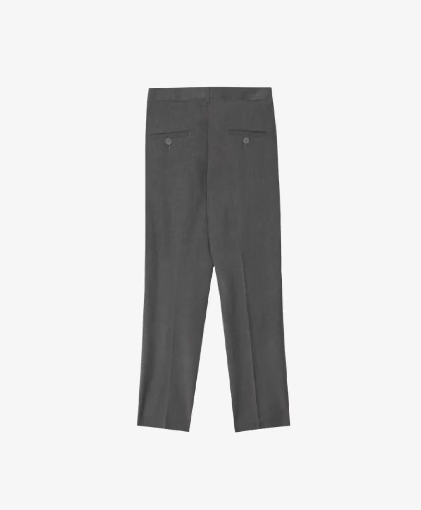 Pantaloni conici spre gleznă, gri, Gulliver