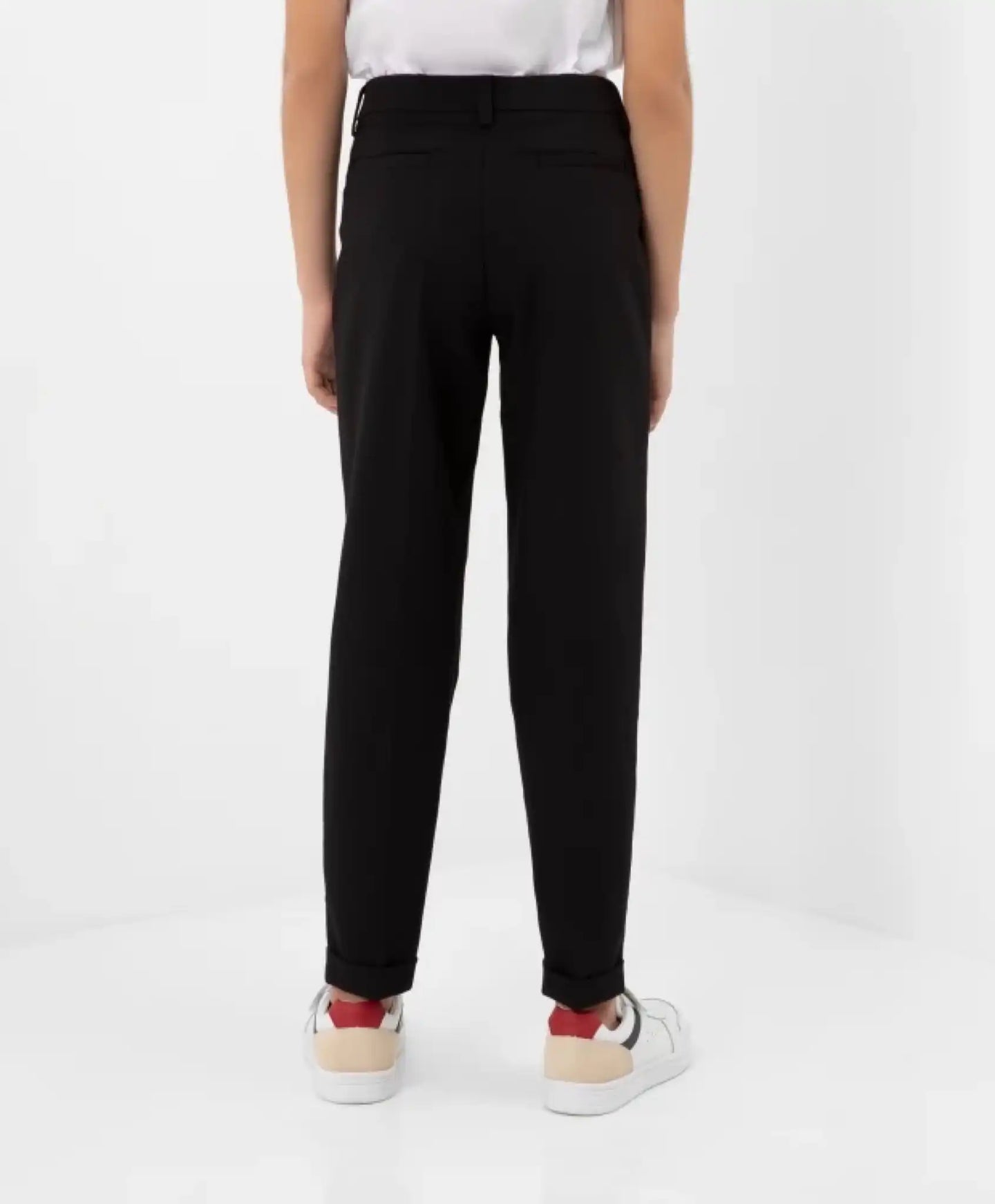 Pantaloni scurți cu manșete, negri, Gulliver