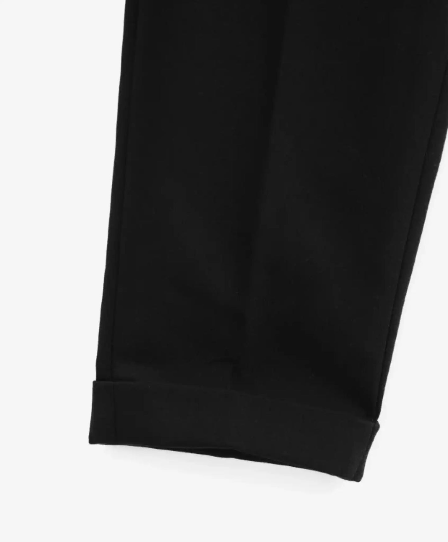 Pantaloni scurți cu manșete, negri, Gulliver