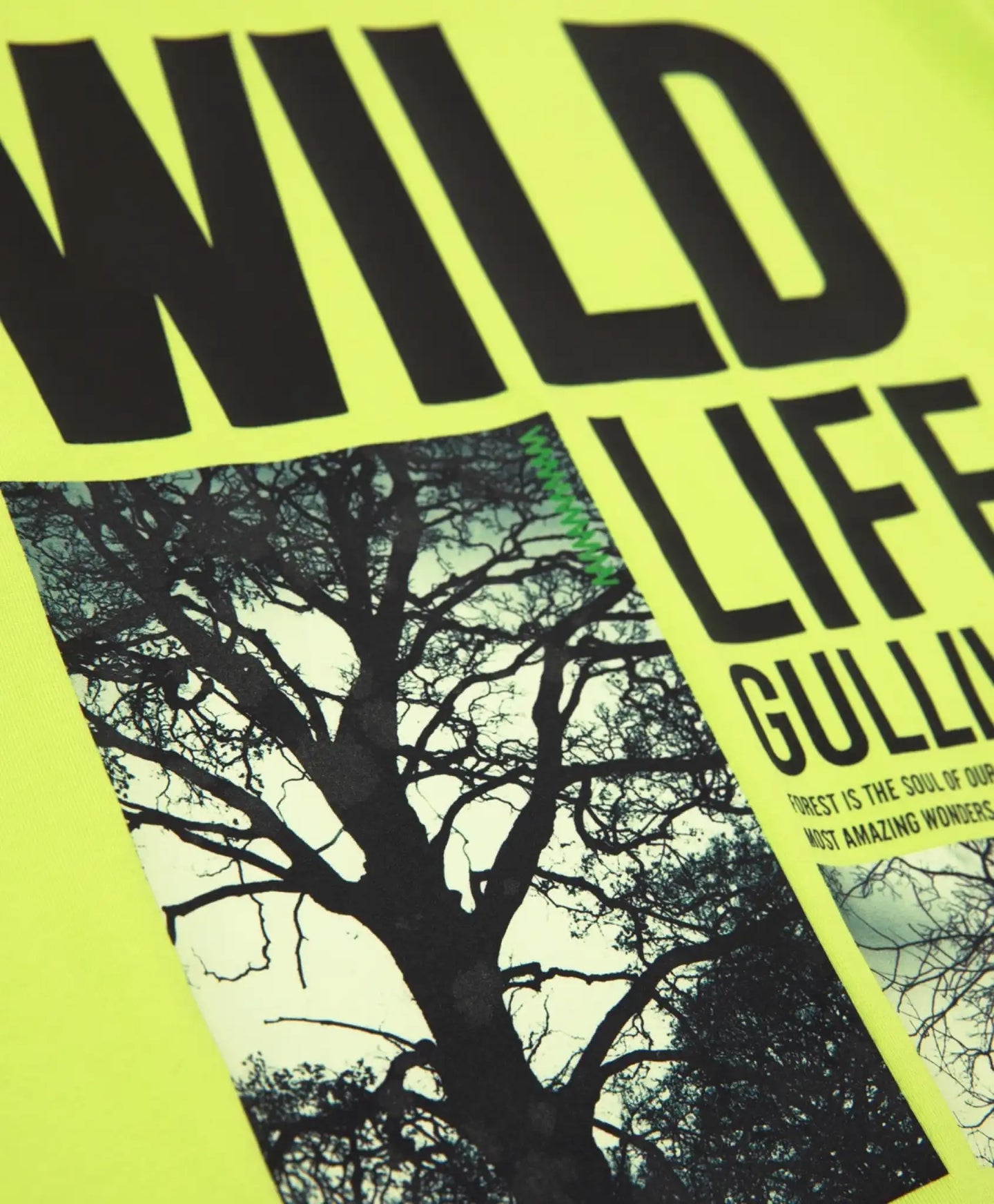 Bluza cu mâneci lungi verde Gulliver