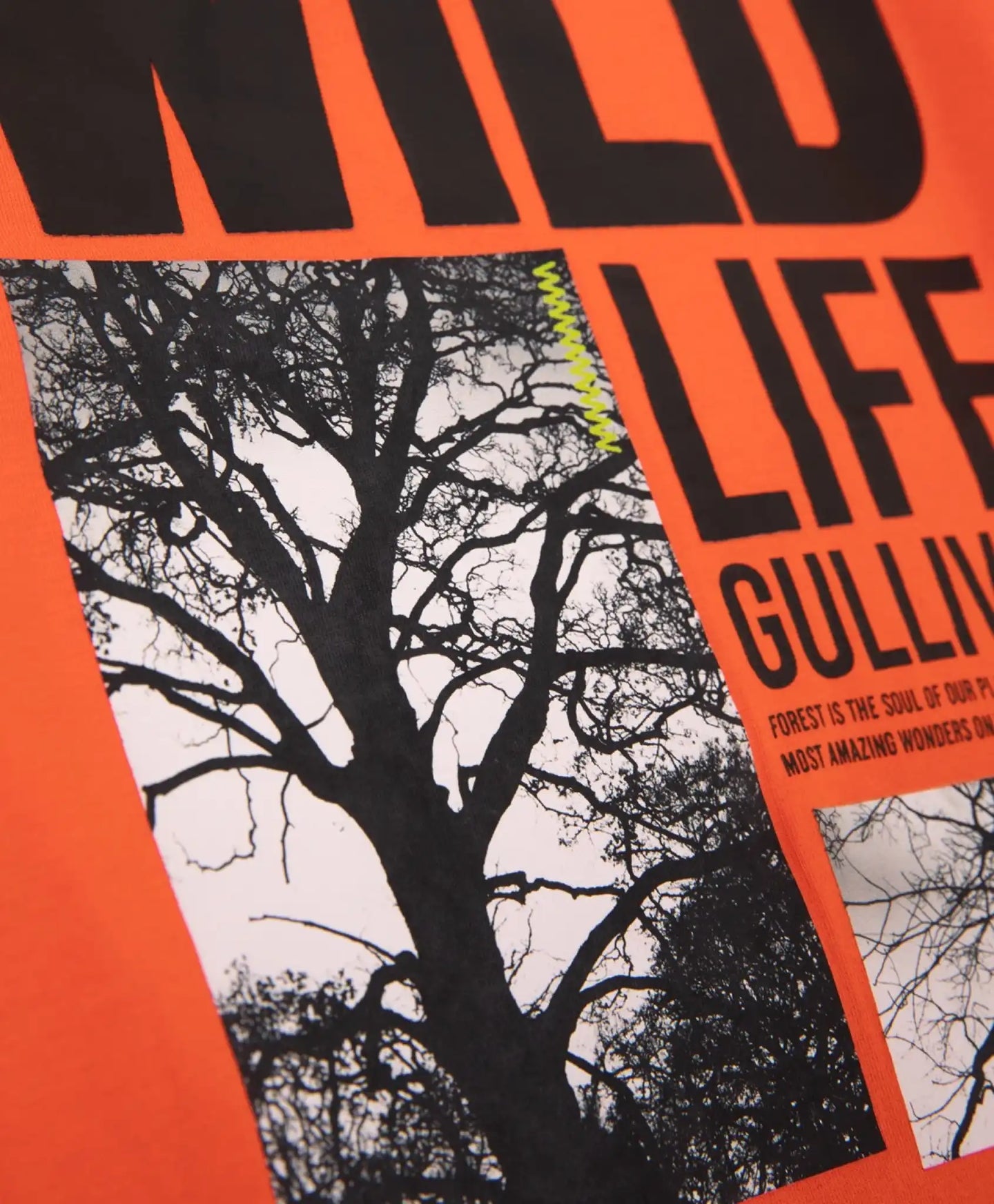 Bluza cu mâneci lungi portocalie Gulliver