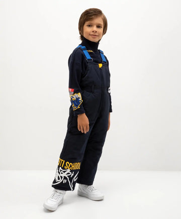 Pantalon de iarnă cu imprimeu colorat, Gulliver