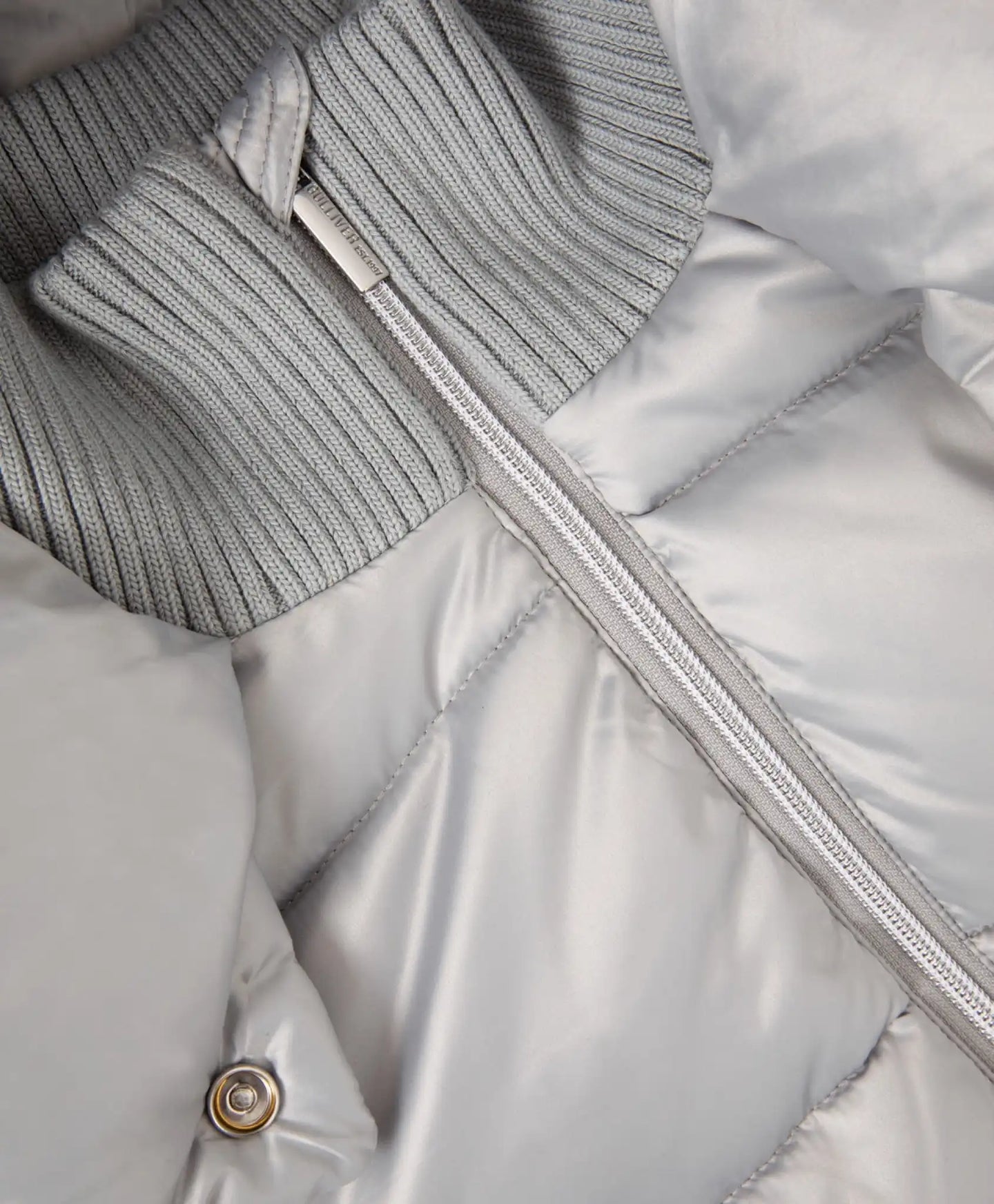 Geacă oversized de iarnă, gri, Gulliver