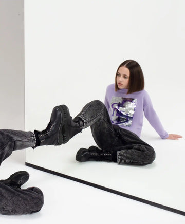 Blugi polar cu croială lejeră, gri, Gulliver