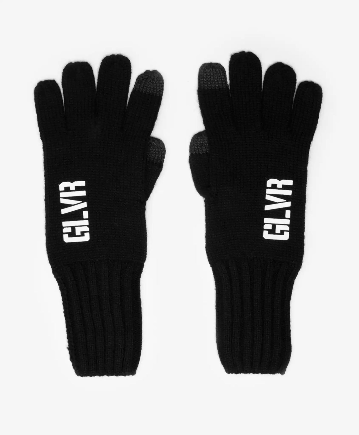 Mănuși tricotate negre de la Gulliver