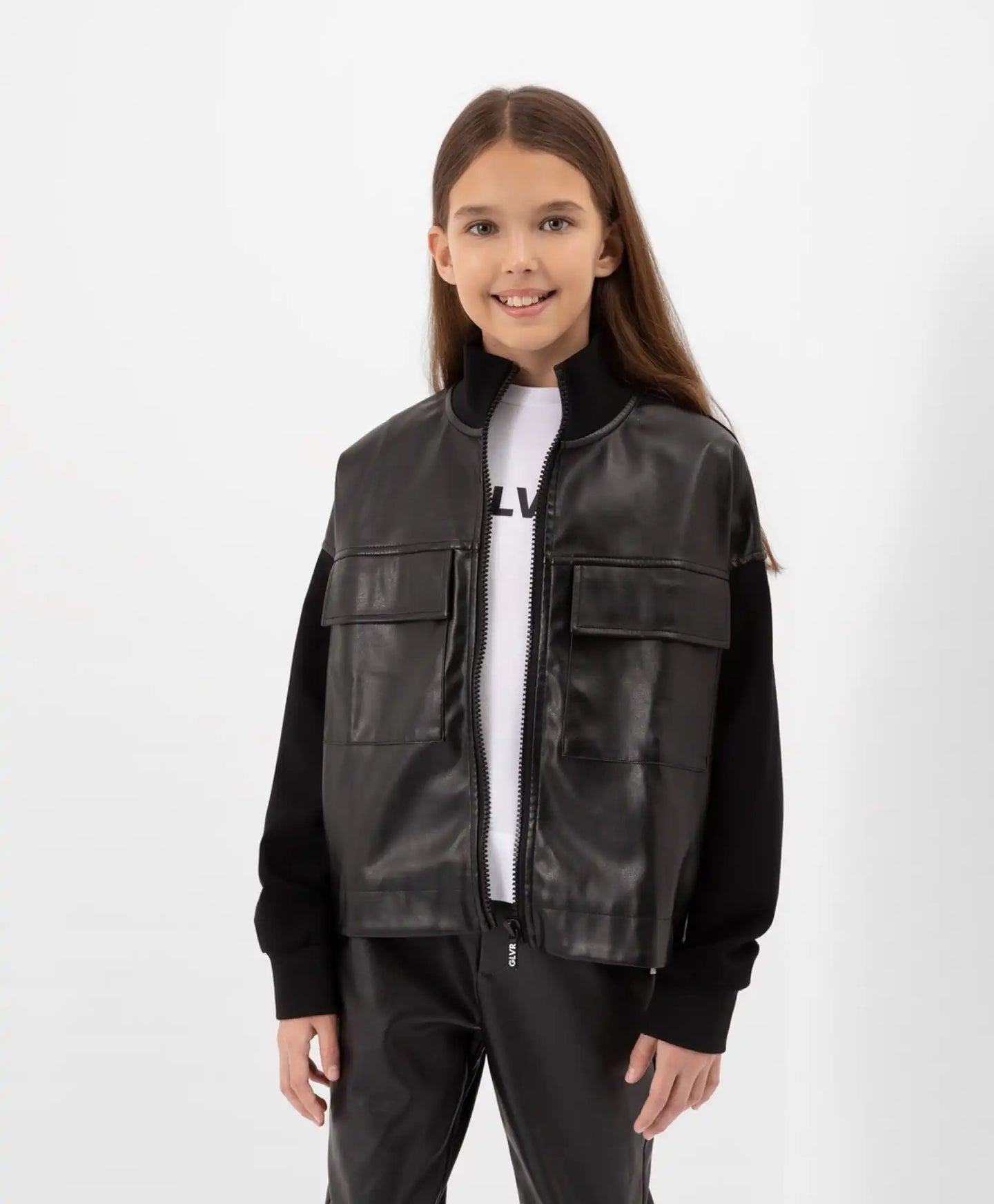 Hanorac cu fermoar și buzunare mari, negru, Gulliver