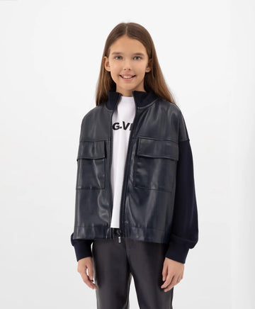 Hanorac cu fermoar și buzunare mari, albastru, Gulliver