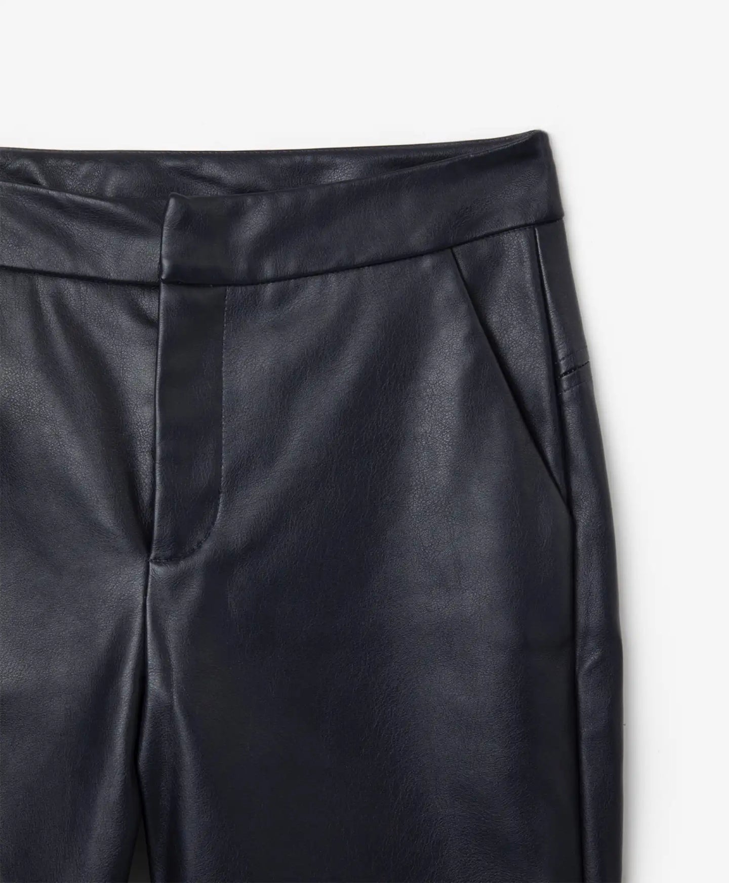 Pantaloni izolați din imitație de piele, albaștri, Gulliver