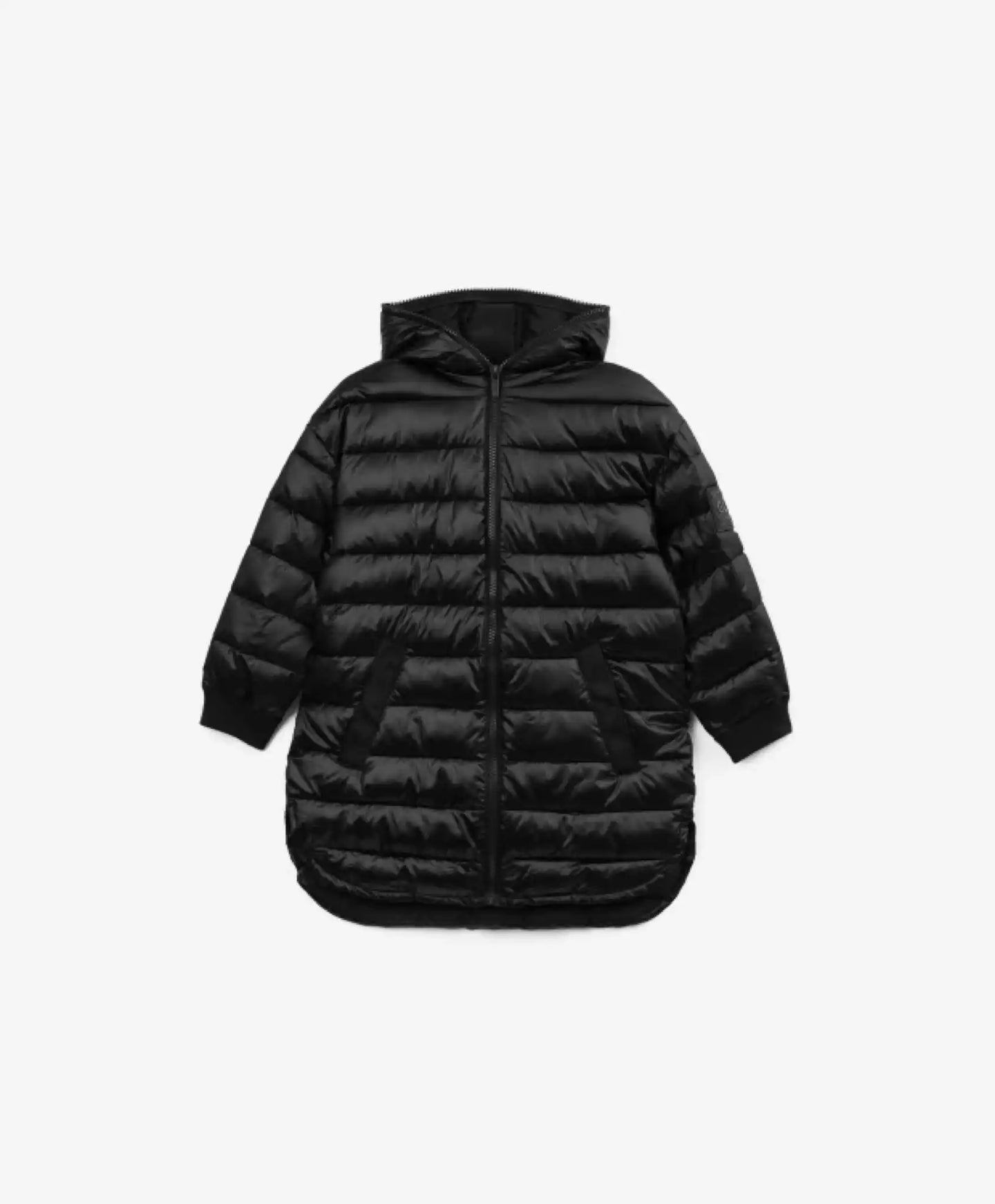 Palton de iarnă cu blană artificială, albastru, de la Gulliver