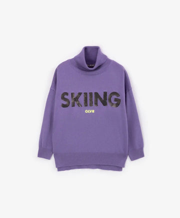 Pulover tricotat violet, Gulliver