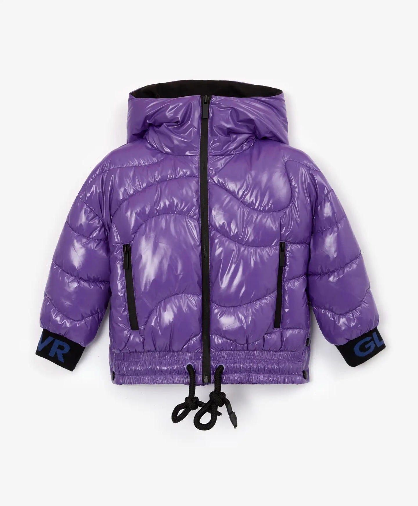 Geacă lila, strânsă de la Gulliver