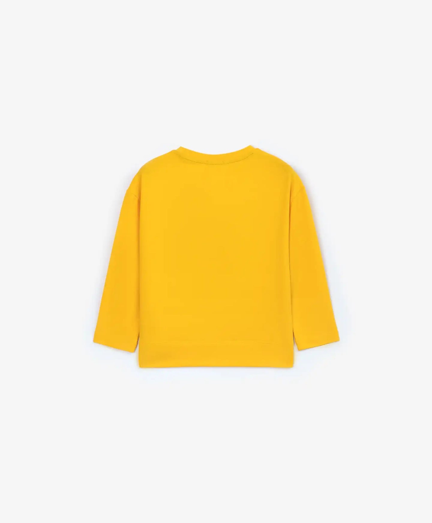 Tricou galben cu mâneci lungi de la Gulliver