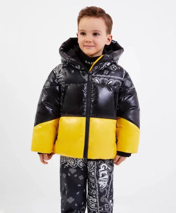 Geacă din blană artificială cu print de la Gulliver