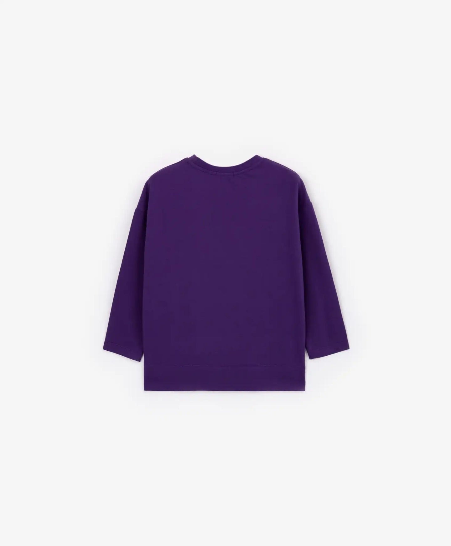 Tricou cu mâneci lungi mov de la Gulliver