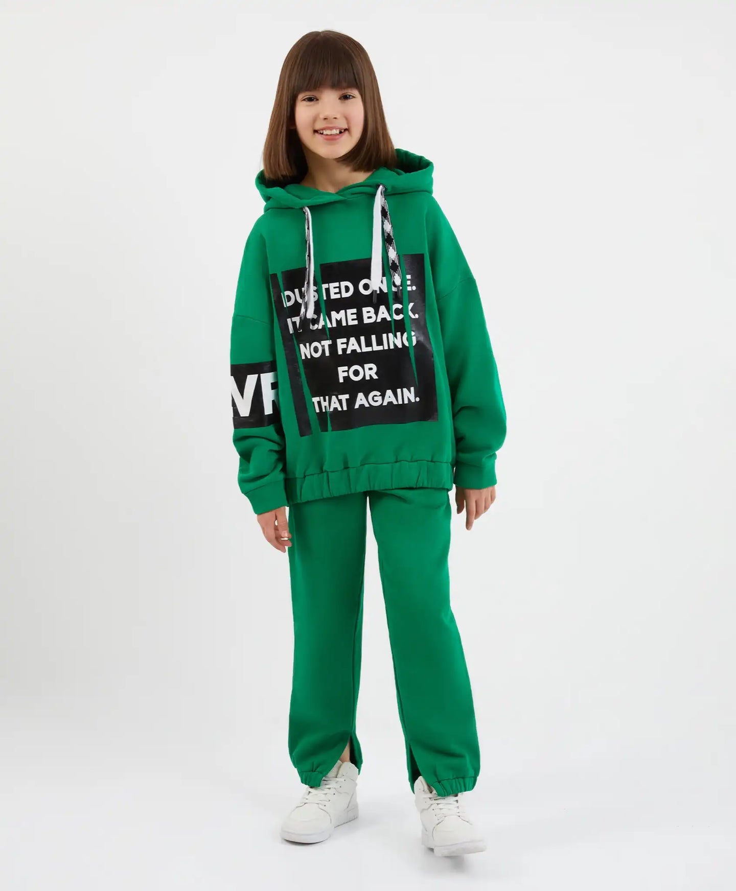 Pantaloni jogger verzi, cu curea, Gulliver