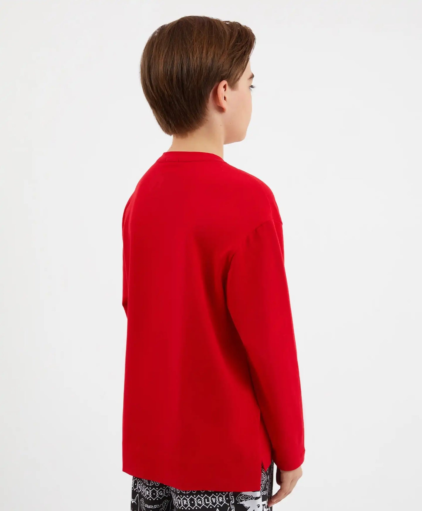 Tricou roșu cu mâneci lungi de la Gulliver