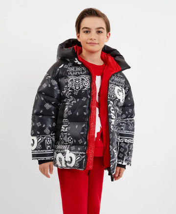 Geacă de iarnă din blană artificială, albă, de la Gulliver