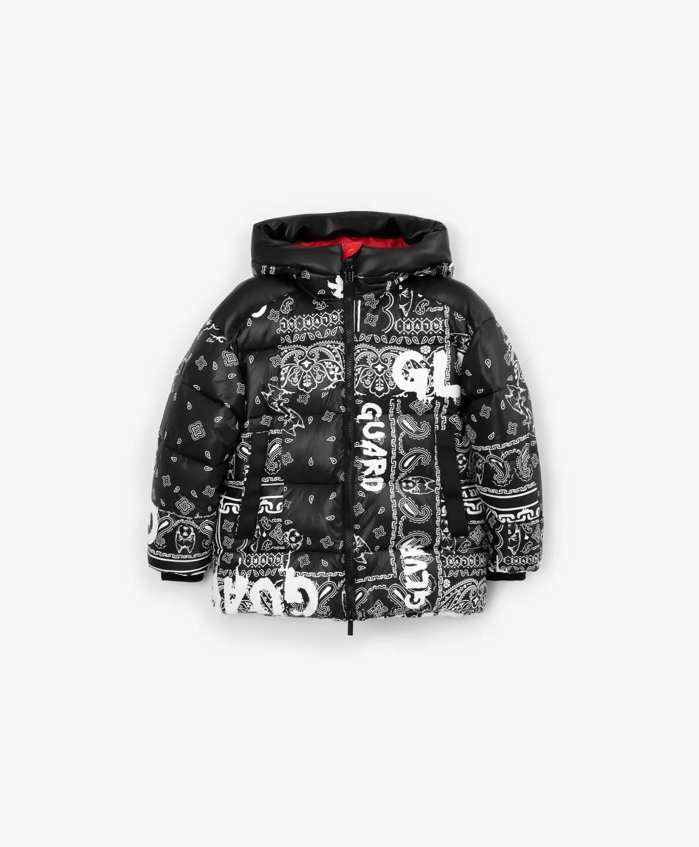 Geacă de iarnă din blană artificială, albă, de la Gulliver