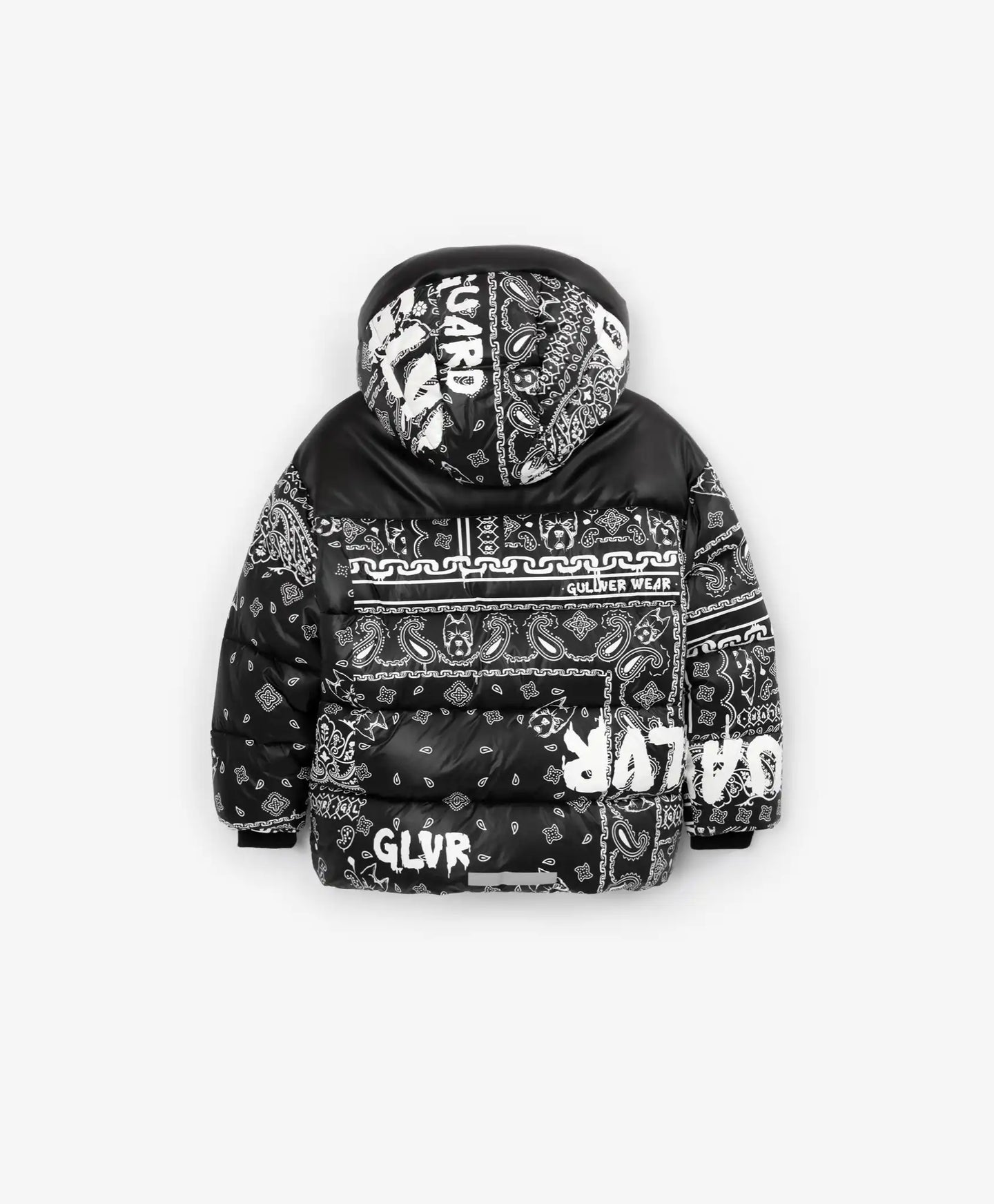 Geacă de iarnă din blană artificială, albă, de la Gulliver