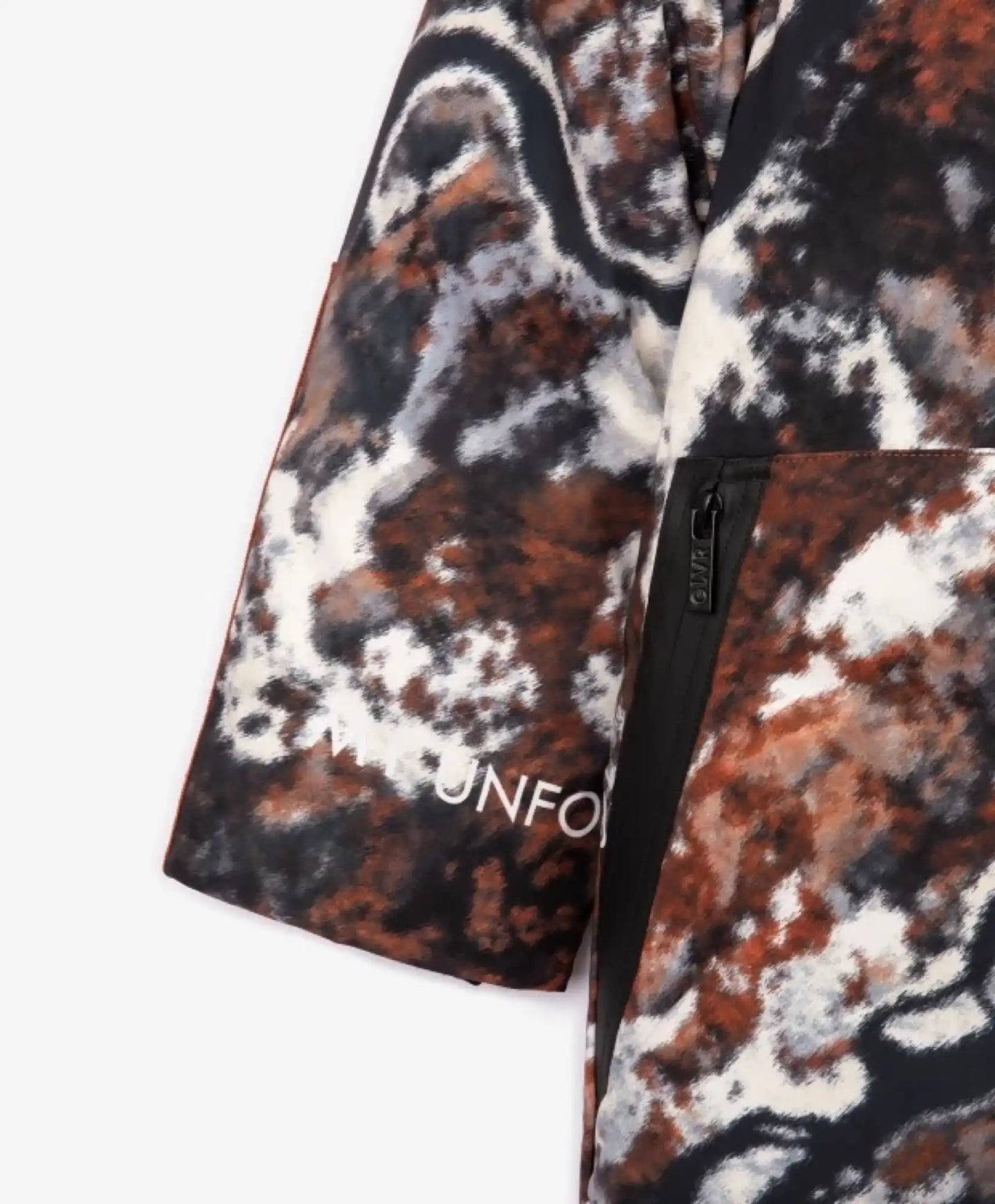 Palton semilung, din blană artificială multicolor, de la Gulliver