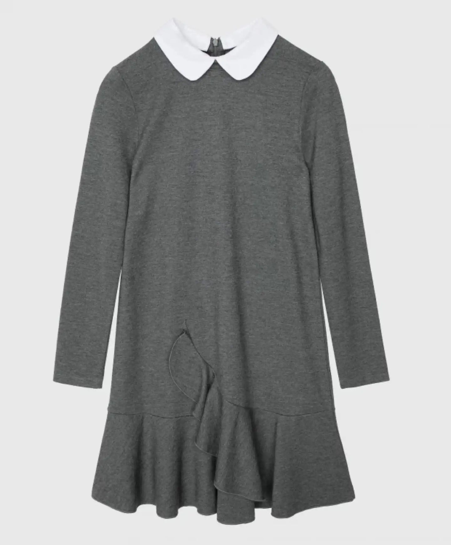 Rochie gri din jerseu de la Gulliver