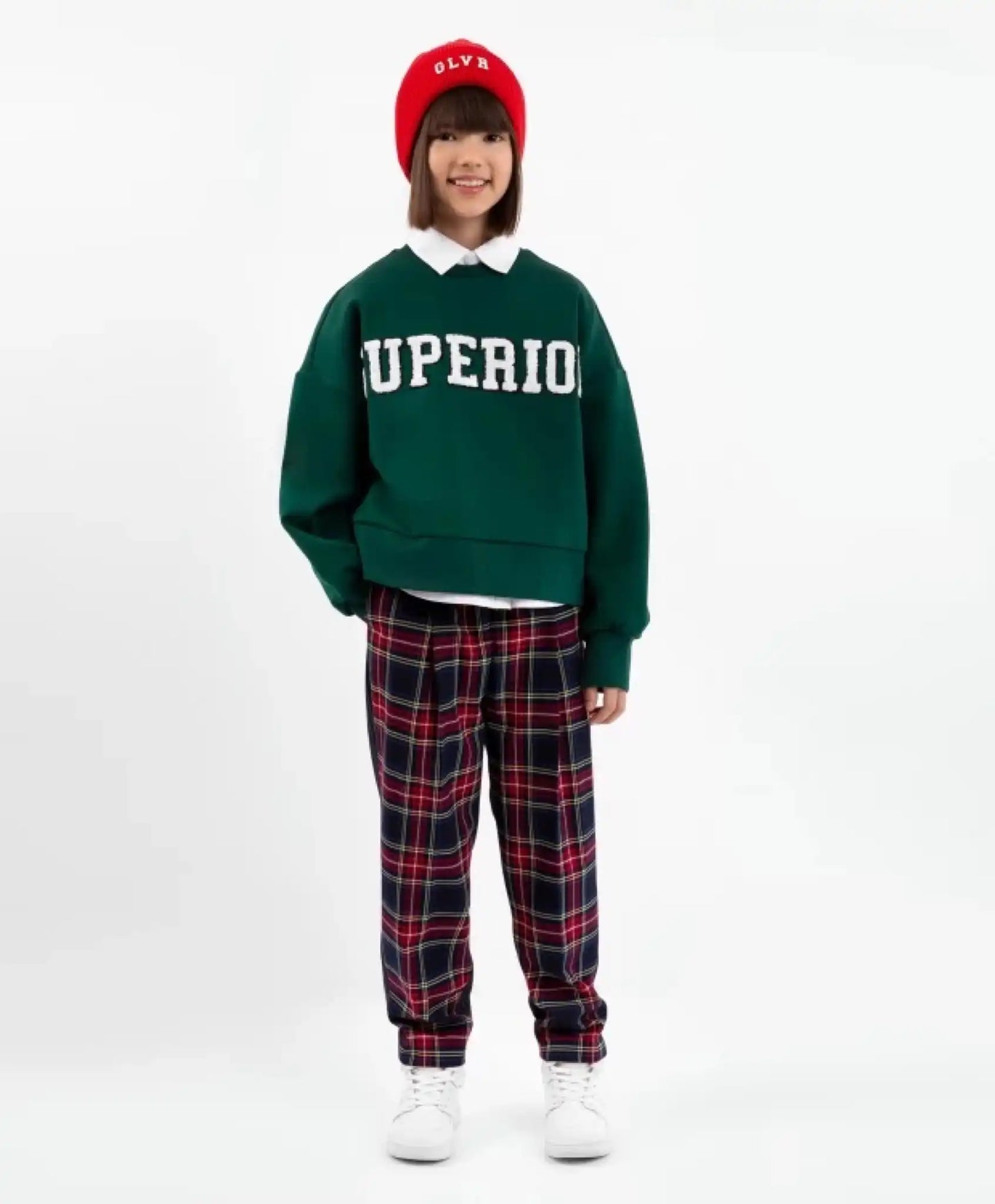 Pantaloni textili, conici spre gleznă, albaștri, Gulliver