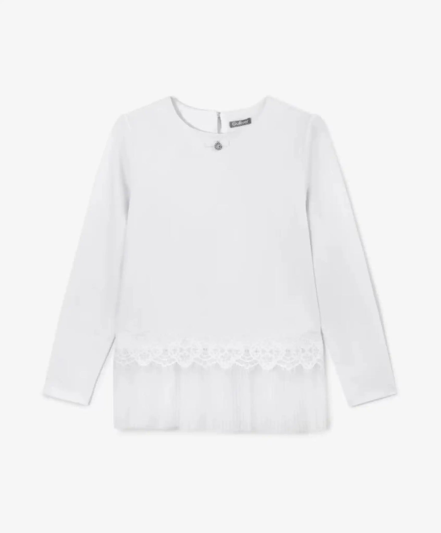 Bluză tricotată albă, Gulliver