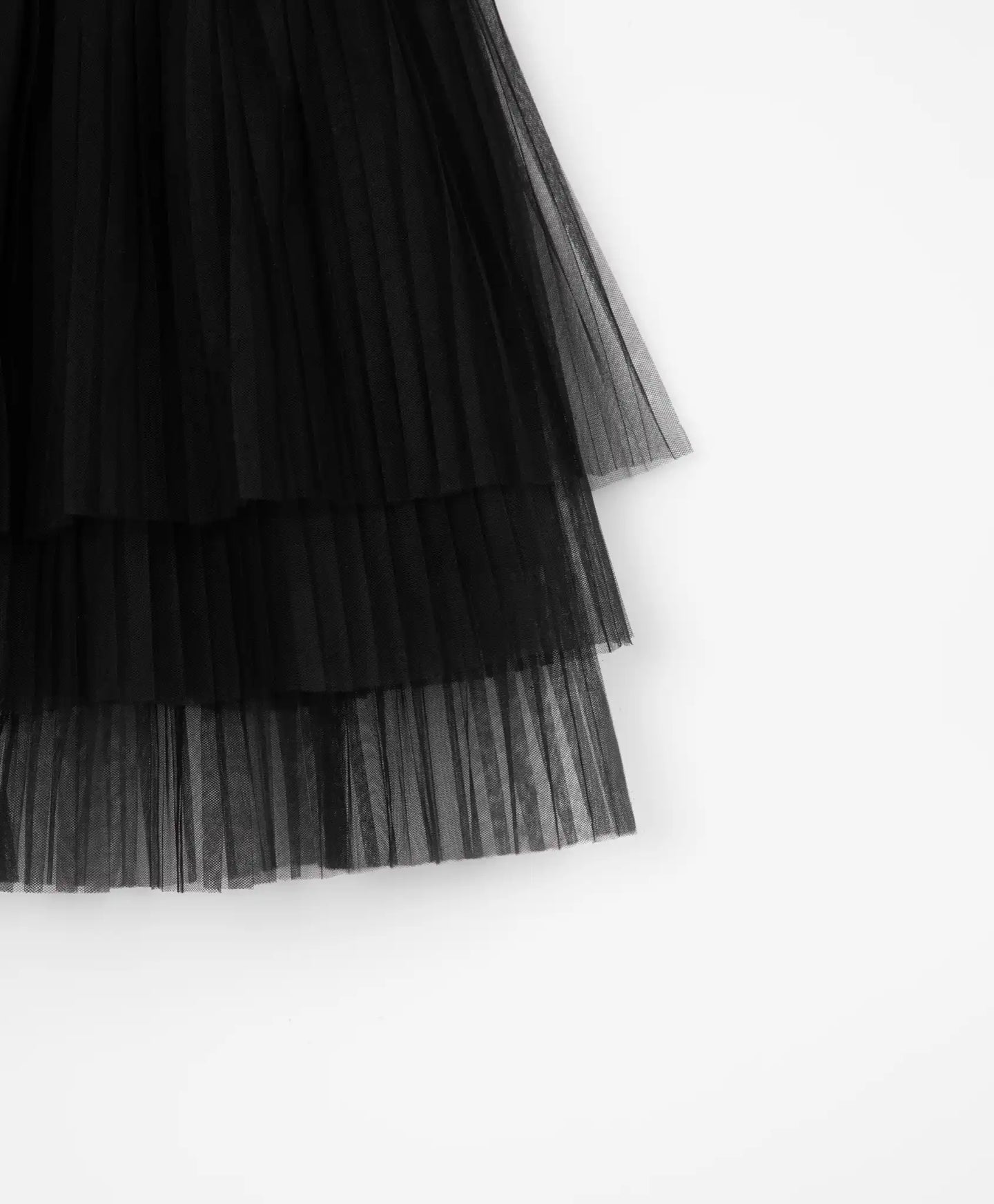 Fustă din tul, neagră, pentru fată, Gulliver