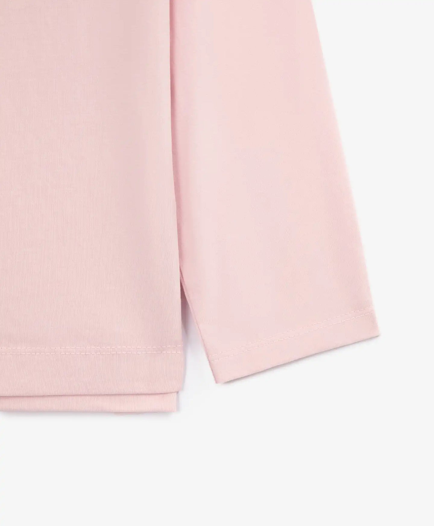 Longsleeve cu decorație expresivă roz pentru fete Gulliver