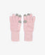 Mănuși tricotate roz pentru fete de la Gulliver