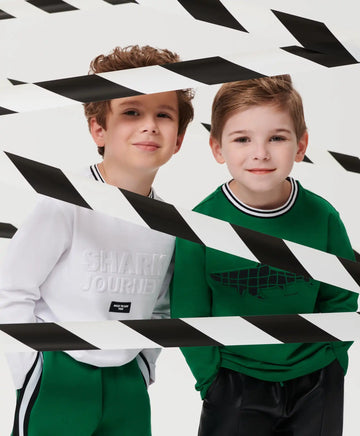 Longsleeve tricotat verde pentru băieți Gulliver