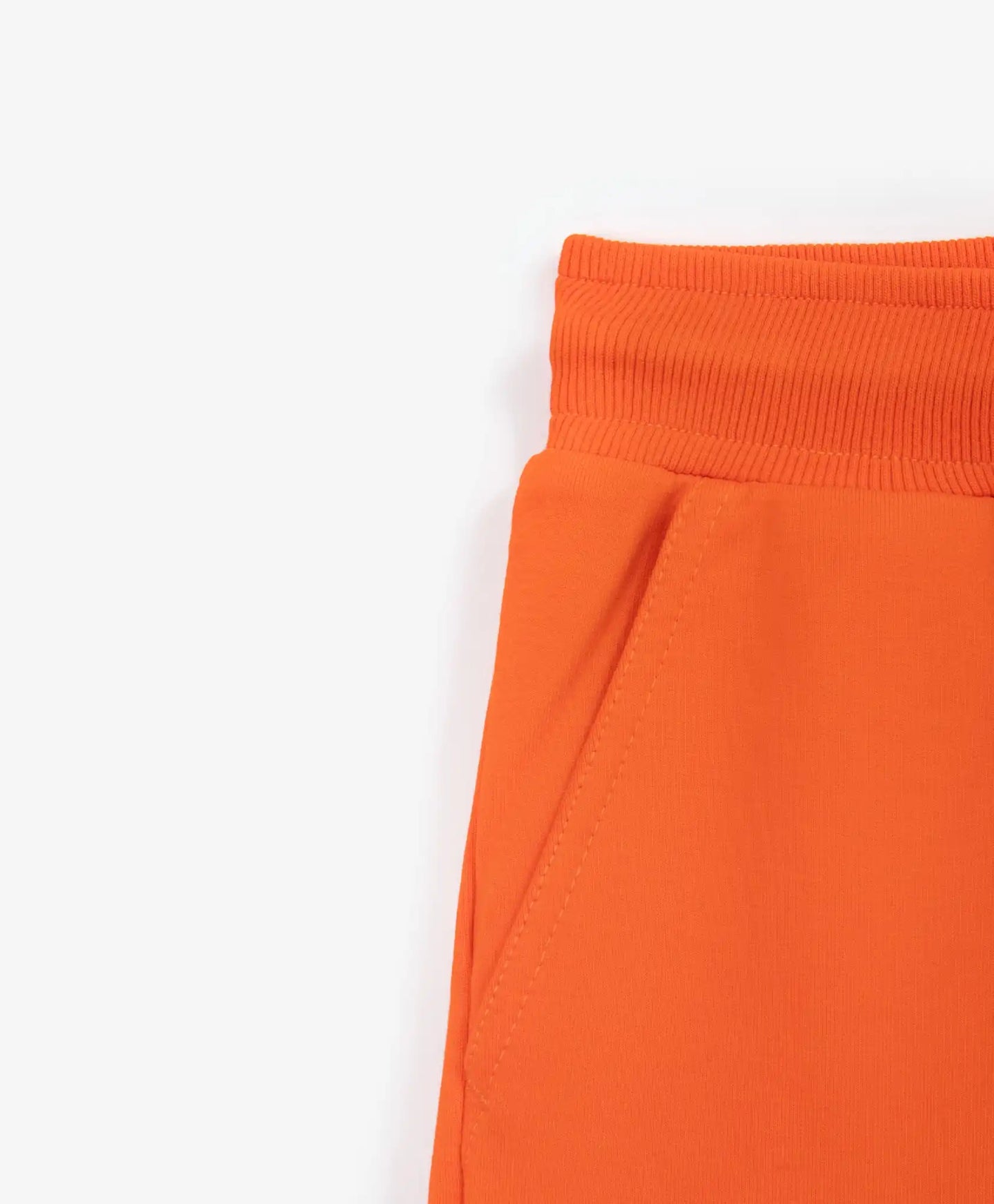 Joggeri din footer, cu buzunare cargo, portocalii, pentru băiat, Gulliver