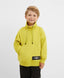 Hoodie muștar din material fleece pentru băieți Gulliver