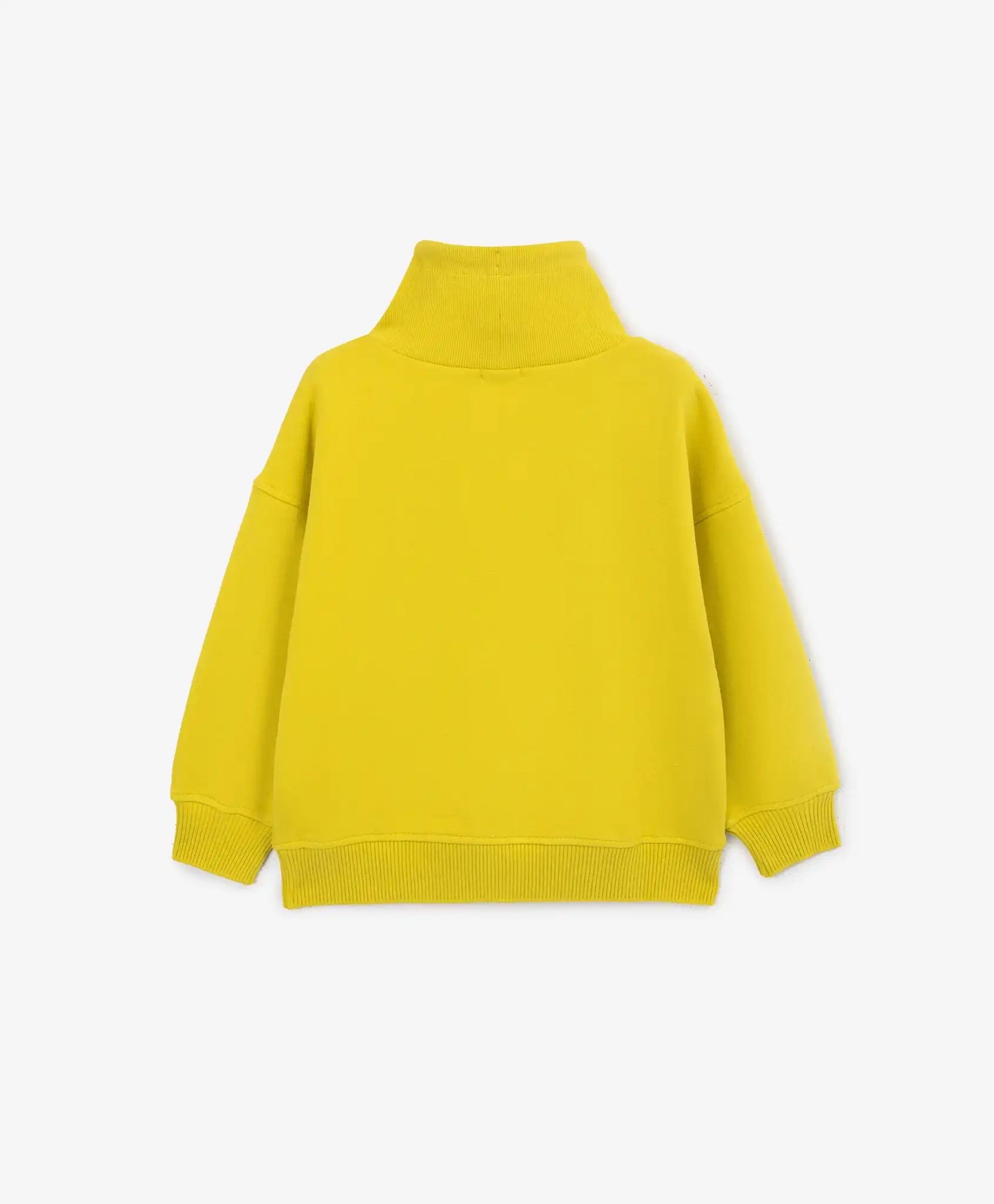 Hoodie muștar din material fleece pentru băieți Gulliver