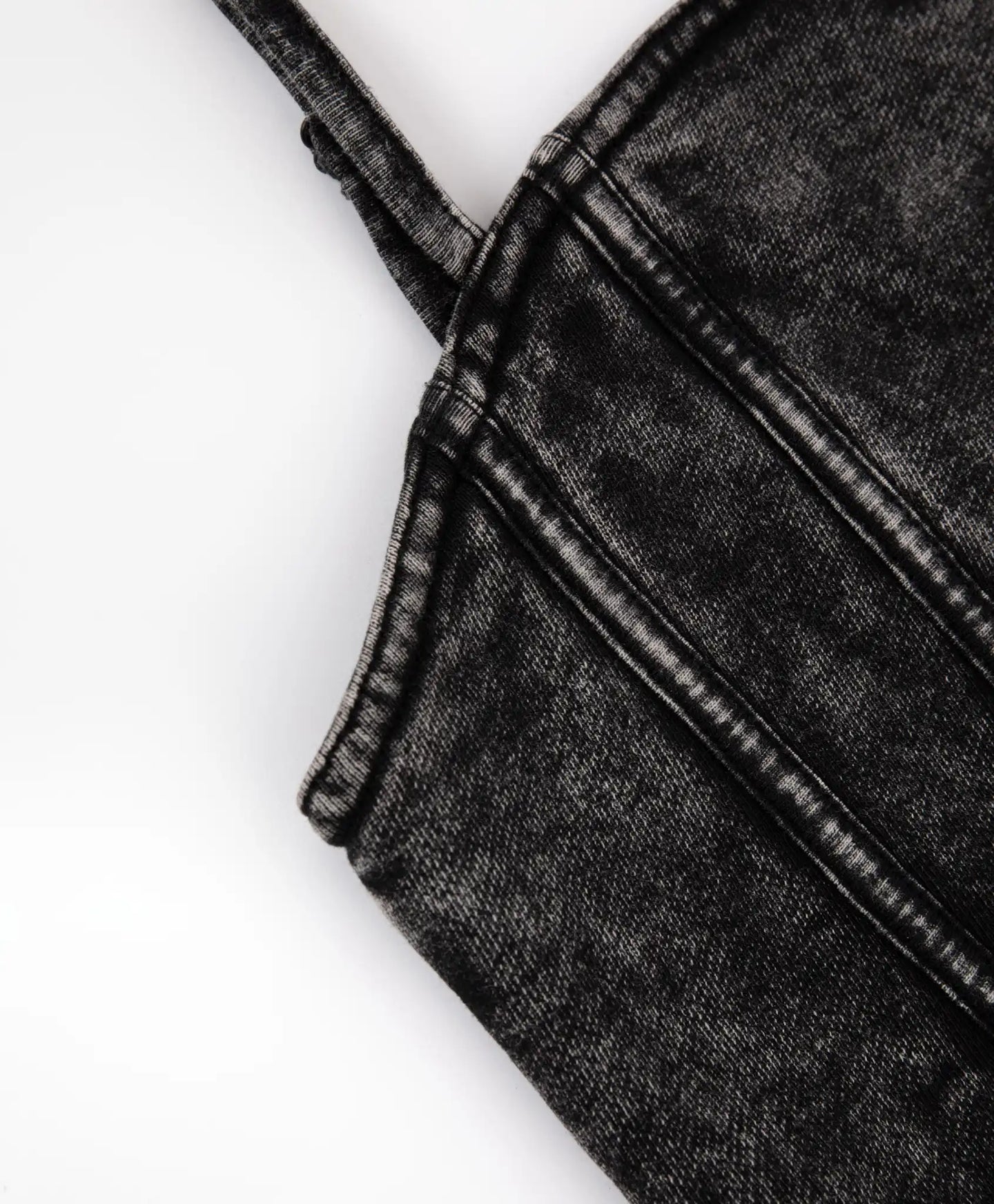 Top tricotat scurt cu efect de spălare gri pentru fete Gulliver