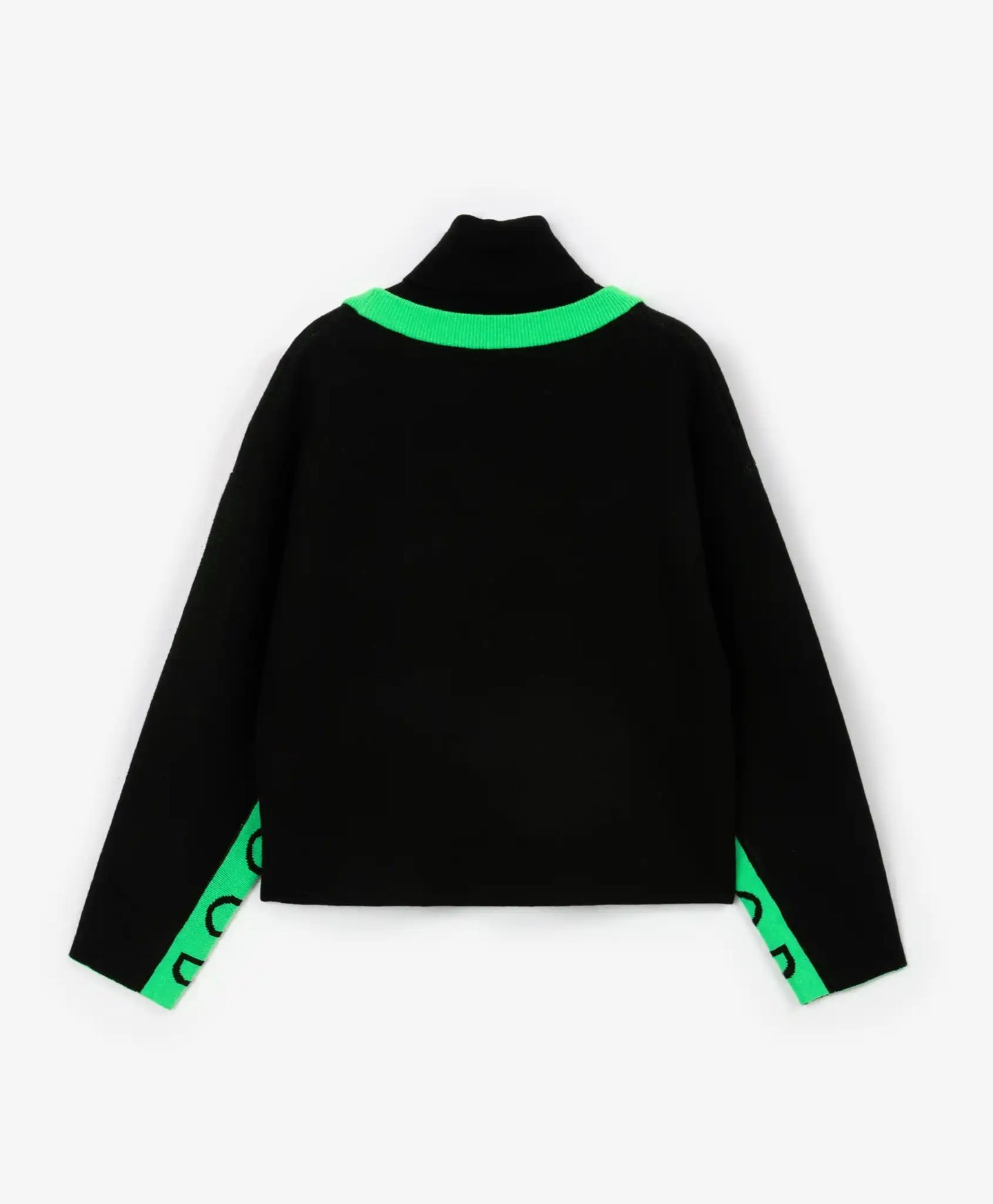 Bluză polo tricotată neagră pentru fată, Gulliver