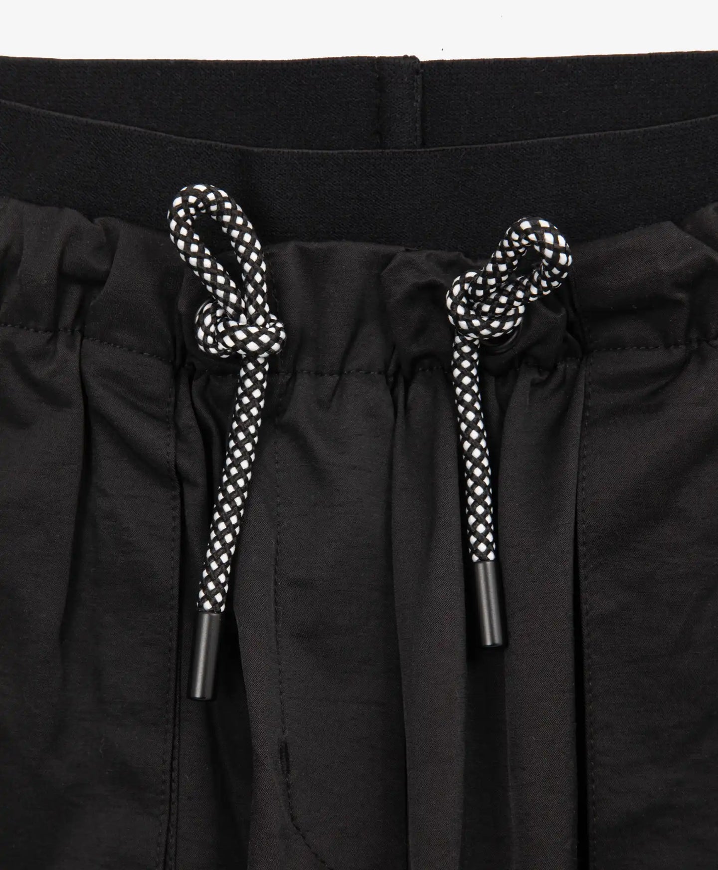 Pantaloni cargo, cu ajustare, negri, pentru fată, Gulliver