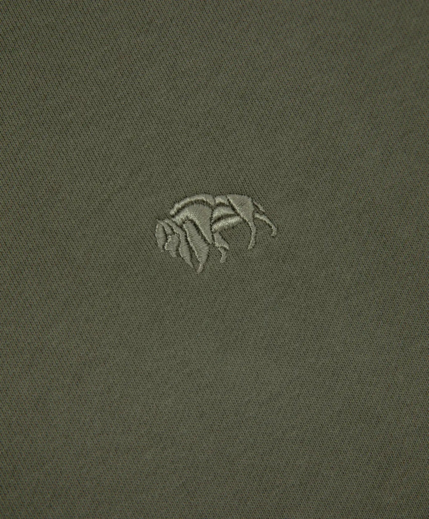 Hoodie oversized din material fleece cu broderii în culoare kaki pentru băieți Gulliver