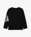 Longsleeve tricotat cu imprimeu negru pentru băieți Gulliver