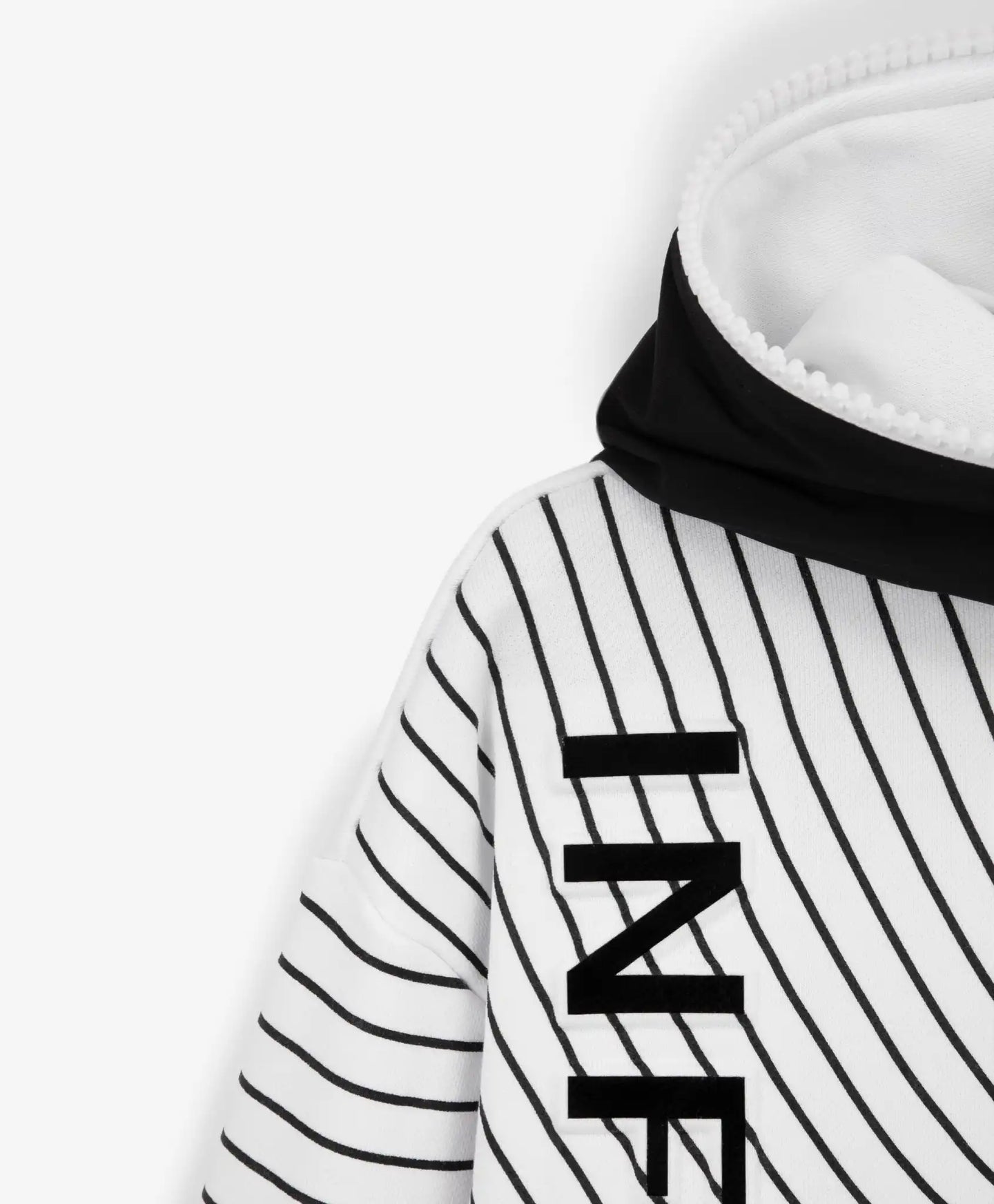 Hoodie alb din material fleece cu fermoar asimetric pentru băieți Gulliver