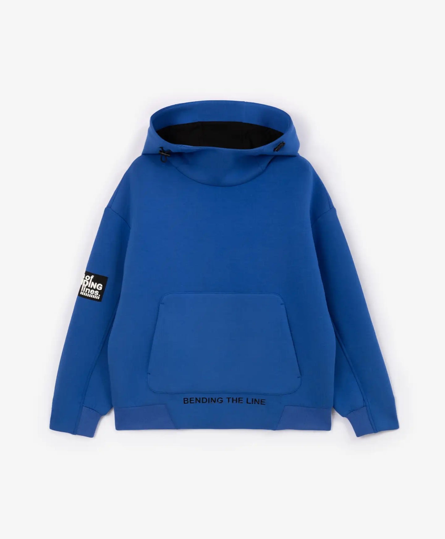 Hoodie albastru oversized din neopren pentru băieți Gulliver