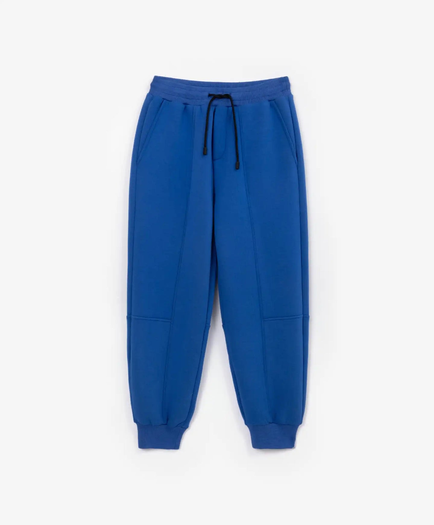 Joggeri tricot, albaștri, pentru băiat, Gulliver