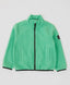 Coupe-vent moale din polar cu fermoar, verde, pentru copii, Button Blue