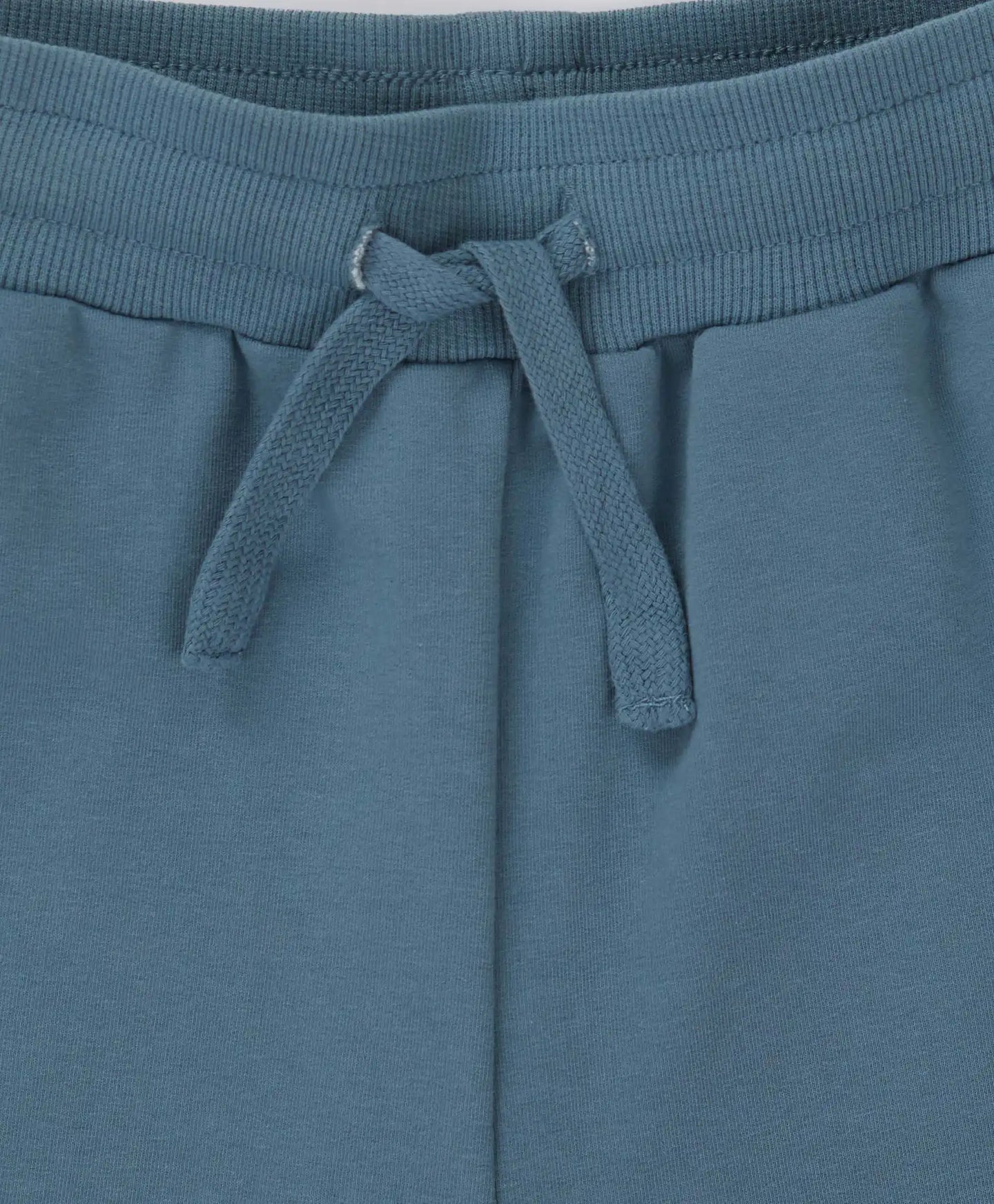 Joggeri de bază, cu talie elastică și imprimeu, albaștri, pentru copii, Button Blue