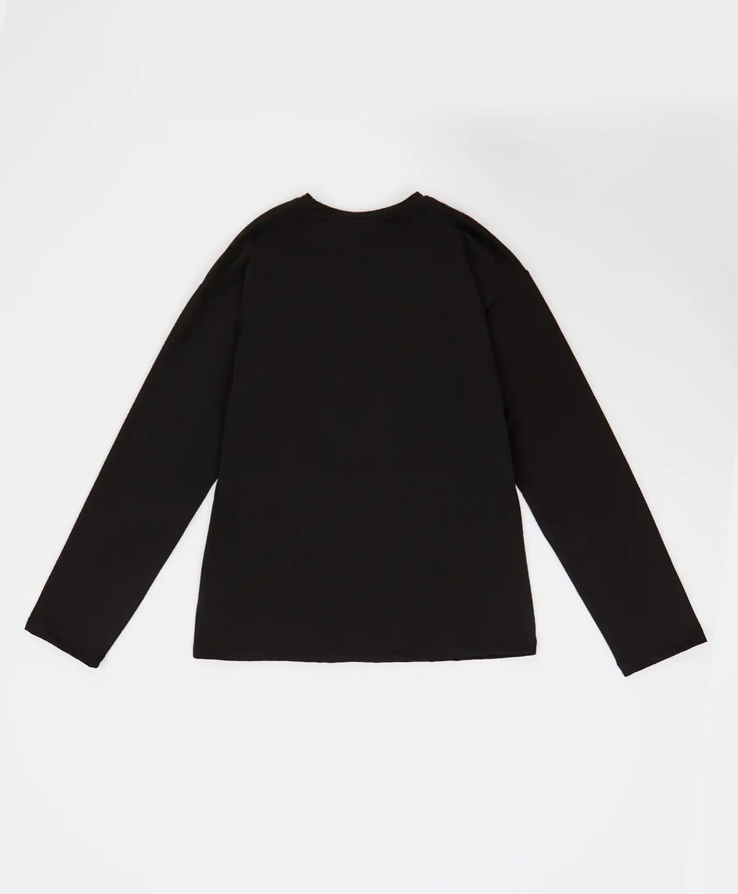 Longsleeve cu imprimeu, negru, pentru băiat, Button Blue